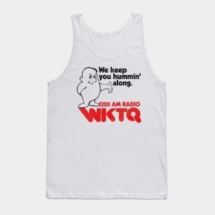 1320 WKTQ Pittsburgh Retro Defunct Radio Station Tank Top